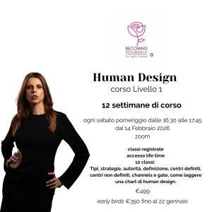 Corso di Human Design Livello 1